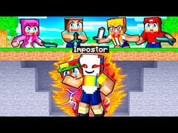 HUNTERS vs IMPOSTOR Speedrunner In Minecraft!