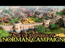 Age of Empires 4 - NORMAN CAMPAIGN Full Walkthrough | Story & History RTS Strategy Let's Play