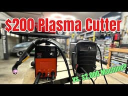 THE TOOL REVIEW YOU ALMOST DIDN'T SEE! $200 Vevor Plasma Cutter vs. $2,000 Hypotherm