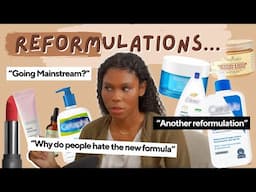 The disappointing trend of product reformulations