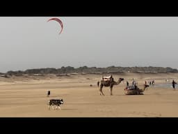 Agadir, Essaouira and kitesurfing and motor mount adjustment