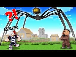 We Found Scary Spider House In Minecraft!! 😱