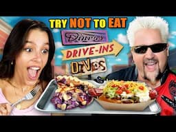 Try Not To Eat - Diners, Drive-Ins & Dives #2 (Atomic Fireballs, Pingala Crunchwrap, Homewrecker)