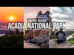 Acadia National Park TOP Things to Do: Cadillac Mountain Sunrise, Beehive, Jordan Pond, & Hikes [4K]