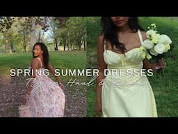 Feminine Summer Dresses Try-On Haul 🌸 House of CB Review | Is It Worth It?