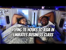 15 Hours To Malaysia in Emirates Business Class | Travel Vlog | Asian Travel