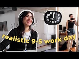 day in the life, realistic word day 9-5 + productive after work