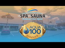 Aqua 100 Winner   The Spa and Sauna Company