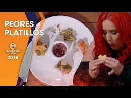 Revive los peores platos de la temporada MasterChef Latino 2018 🥴🔪🫕