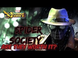 Can't have them all | Which members of Spider Society should I invest in? | Marvel Strike Force