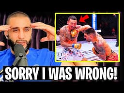 WOW! Firas Zahabi HONEST REACTION Ilia Topuria vs Max Holloway!