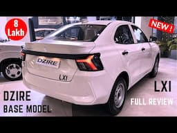 2025 Maruti Suzuki Dzire LXI Base Model - On-Road Price, Features, Interiors | Maruti Dzire LXI 2024