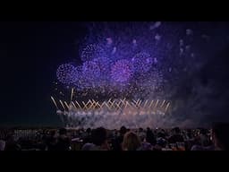 Tonegawa Hanabi 2024 - Display by Marutamaya Ogatsu - 利根川大花火大会 2024