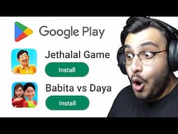 I PLAYED WEIRD TARAK MEHTA GAMES ON PLAYSTORE