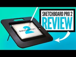 Sketchboard Pro 2 Review! Must Have iPad Drawing Accessory?