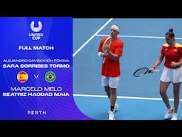 Davidovich Fokina/Sorribes Tormo v Melo/Haddad Maia Full Match | United Cup 2024 Group A