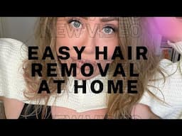 LASER HAIR REMOVAL AT HOME!