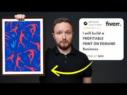 I Paid An EXPERT To Run My PRINT ON DEMAND Shop