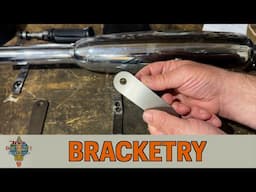 1962 BSA A10 Super Rocket (Part 14) - Muffler Brackets