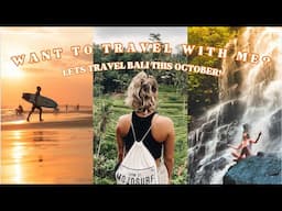 TRAVEL TO BALI WITH ME THIS OCTOBER! I'm Hosting My First Ever Group Trip!