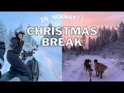 CHRiSTMAS BREAK in NORWAY!! *missed flights*