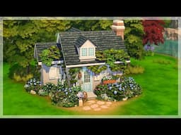 WISTERIA COTTAGE 🍇 | The Sims 4 Speedbuild | No CC