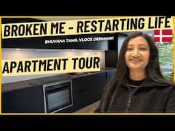 டென்மார்க்கில் வீட்டை சுற்றி பார்க்கலாம் | Denmark rental home tour |  @bhuvanatamilvlogsdenmark