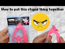 How to attach the adjustable nail tip cutter | Straight to the point