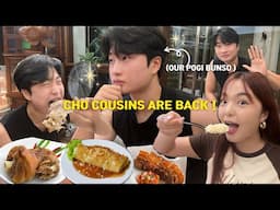 POGING CHO COUSIN IS IN 🇵🇭 ! Trying Authentic Filipino Dishes ! [Brother ni Jacob and Sooah]