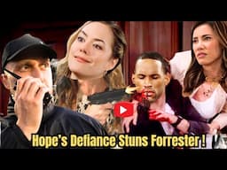 CBS SPOILER 11/22/24: Hope’s CRIME! Files LLC Docs Despite Carter & STEFFY'S DEAL!