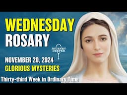 Wednesday Rosary 🤎 Glorious Mysteries of Rosary 🤎 November 20, 2024 VIRTUAL ROSARY