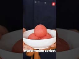 3 Ingredient Sorbet