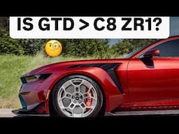 JEALOUS! C8 ZR1 does 233mph vs. Mustang GTDs 202 Top Speed…