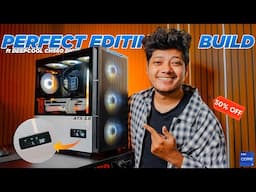 Watch Before You Build an Editing PC With Intel i9 14900K 😶‍🌫️ | Ft. Deepcool CH560 Digital PC Build