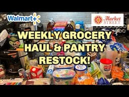 Stocking Up: Weekly Grocery Haul And Pantry Refresh | GROCERY HAUL AND MEAL PLAN