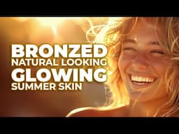 BRONZED GLOWING NATURAL SUMMER SKIN!