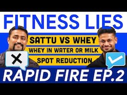 RAPID FIRE WITH AKSHAY CHOPRA || ROUND 2 #podcast #health #fitness #bodybuilding