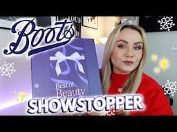 BOOTS BEST OF BEAUTY SHOWSTOPPER 2024 UNBOXING - ONLY £88 WORTH OVER £450🎄 MISS BOUX