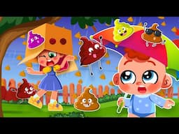 It's Raining Poo Poo? 💩| Funny Kids Songs Comy Zomy