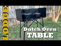 Review of the Lodge Dutch Oven Table