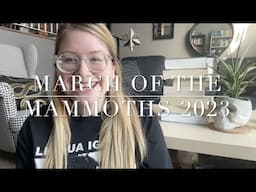 March of the Mammoths Announcement 2023