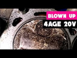 Blew my engine in the most stupid way possible... | 4AGE 20V Turbo project blown engine before turbo