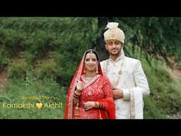 CINEMATIC WEDDING STORY | KAMAKSHI WEDS AKSHIT | ANU MOVIES SHIMLA