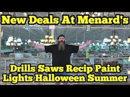 Menard's 75% Off Tools, Halloween, Paint, Lighting & More!!