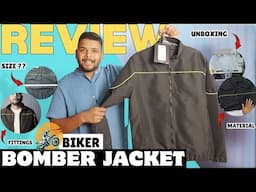 🔥👉🏻 (UNBOXING) Review Biker Bomber jacket for Men | Best Bomber jacket for men  available online