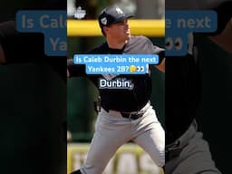 Will Caleb Durbin be the Yankees 2B in 2025?🤔👀#yankees #mlbprospects