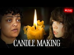 Witchy Candle Making LIVE - Deity Candles and Spirit Guide Candles for Altars | Psychic Mediums Live