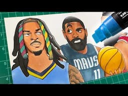 Drawing The MOST Entertaining NBA Team! 🎥 🍿