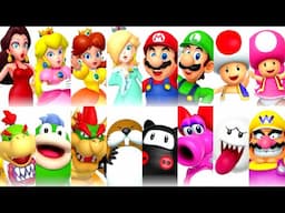 Super Mario Party Jamboree - All Characters