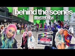 behind the scenes on Monster High: The Movie 🎬 💙 || on set diaries - episode 4